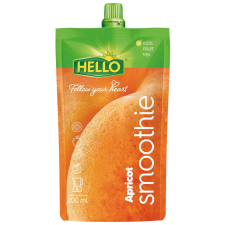 Hello Hello smoothie sárgabarack gyümölcsturmix 200 ml üdítő, ásványviz, gyümölcslé
