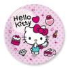  Hello Kitty Fashion papírtányér 8 db-os 23 cm FSC