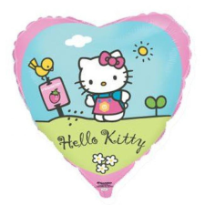 HELLO KITTY Garden fólia lufi 46 cm party kellék