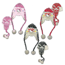 Hello Kitty gyerek kötött sapka 52-54 cm gyerek sapka