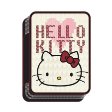 Hello Kitty Heart tolltartó töltött 2 emeletes tolltartó