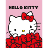 HELLO KITTY Hello Kitty Bows flanel polár takaró 130x160cm