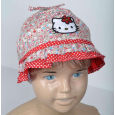 HELLO KITTY Hello Kitty gyerek nyári kalap piros 2-3 év