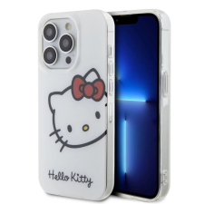 HELLO KITTY IML Head Logo tok iPhone 13 Pro készülékhez fehér tok és táska