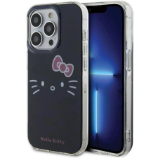 HELLO KITTY IML Kitty Face iPhone 15 Pro telefon tok - Fekete (HKHCP15LHKHLK) tok és táska