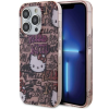 HELLO KITTY IML Tags Graffiti iPhone 15 Pro telefon tok - Pink (HKHCP15LHDGPTP)