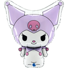 HELLO KITTY Kuromi fólia lufi 61 cm party kellék