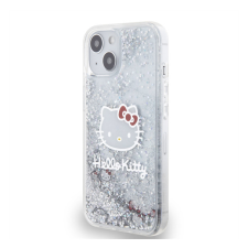HELLO KITTY Liquid Glitter Electroplating Head Logo Apple Iphone 13 hátlap tok, átlátszó tok és táska
