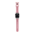 HELLO KITTY Liquid Silicone Kitty Head Logo Apple watch szíj, 38/40mm, rózsaszín