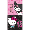 HELLO KITTY Magic Duo fürdőlepedő, strand törölköző 70x140 cm (Fast Dry)