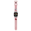 HELLO KITTY szilikon szíj Apple Watch 42/44/45/49mm - rózsaszín