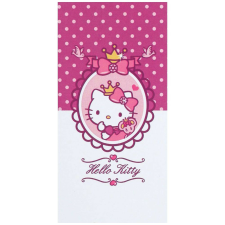 HELLO KITTY törölköző 100% pamut 70x140cm babatörülköző, kifogó