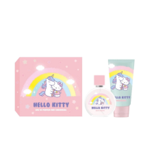 Hello Kitty Unikornis II parfüm, tusfürdő HKG002 kozmetikai ajándékcsomag