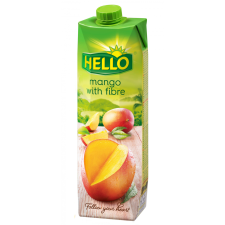 Hello mangó rostos gyümölcsital 25 % gyümölcstartalommal 1000 ml üdítő, ásványviz, gyümölcslé