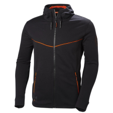 Helly Hansen Chelsea Evolution cipzáras kapucnis pulóver - fekete, méret: XXL munkaruha