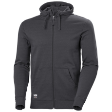 Helly Hansen Classic cipzáras kapucnis pulóver - szürke, méret: M