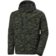Helly Hansen Kensington kapucnis Softshell kabát - terepmintás, méret: M munkaruha