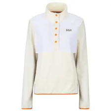 Helly Hansen Polárok DAYBREAKER SNAP PULLOVER Fehér EU XL női pulóver, kardigán
