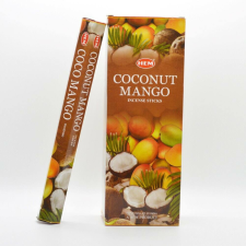 HEM Coconut Mango / Kókusz Mangó füstölő hexa indiai 20 db füstölő