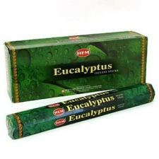 HEM Eucalyptus / Eukaliptusz füstölő hexa indiai 20 db füstölő