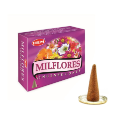 HEM Kúpfüstölő - Ezer Virág (Milflores) füstölő