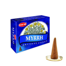  HEM Kúpfüstölő - Mirha (Myrrh) füstölő