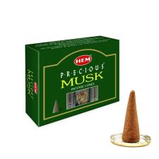  HEM Kúpfüstölő - Pézsma (Musk) füstölő
