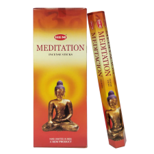 HEM Meditation / Meditáció füstölő hexa indiai 20 db füstölő