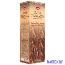  HEM Szegfűszeg Fahéj / Clove Cinnamon füstölő hexa indiai 20 db füstölő