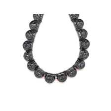  Hematit tigris fej 11mm medál