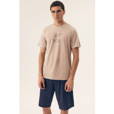 henderson Dreamer férfi pizsama, bézs M