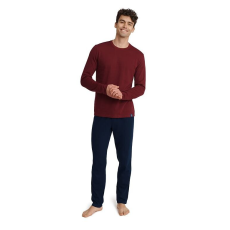 henderson Uncos férfi pizsama, borvörös XL