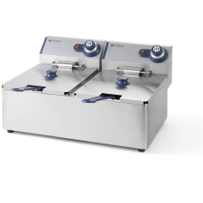 Hendi 205853 Blue Line Fritőz, 2×6 l fritőz
