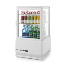 Hendi Bemutató vitrin 58L - fehér - 230V / 170W - 452x406x(H)816 mm - HENDI 233610 hűtőgép, hűtőszekrény