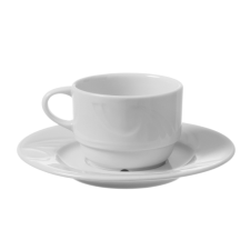 Hendi Csésze és csészealj - csészalj kávés- és cappuccino csészékhez - ø149 mm - HENDI 798171 bögrék, csészék