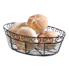Hendi Drótkosár deco ovális - 255x160x(H)80 mm - HENDI 425879 konyhai eszköz