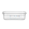 Hendi GN edény 1/3, HENDI, GN 1/3, 4L, Átlátszó, 325x176x(H)100mm