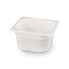 Hendi GN edény 1/6, HENDI, GN 1/6, 2,4L, Fehér, 176x162x(H)150mm