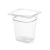 Hendi GN edény 1/6 - PC - Átlátszó - 3.4 L - 176x162x(H)200 mm - HENDI 861707