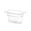 Hendi GN edény 1/9 - PC - Átlátszó - 0.6 L - 176x108x(H)65 mm - HENDI 861837