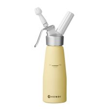 Hendi Habszifon 0,5L, Pasztell sárga, ⌀80x(H)260mm - HENDI 975855 konyhai eszköz