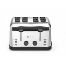 Hendi Kenyérpirító, 4 szeletes - 240V/1500W - 295x335x(H)180mm - HENDI 261187 kenyérpirító