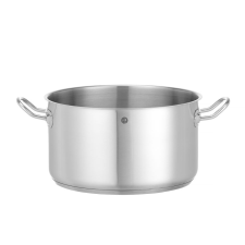 Hendi Közepes fazék - fedő nélkül, HENDI, Kitchen Termékcsalád, 9,4L, ⌀280x(H)155mm konyhai eszköz