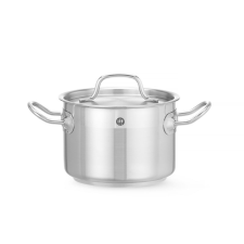 Hendi Közepes fazék- fedővel, HENDI, Profi Termékcsalád, 2L, ⌀160x(H)110mm konyhai eszköz