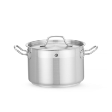 Hendi Közepes fazék- fedővel, HENDI, Profi Termékcsalád, 4L, ⌀200x(H)130mm konyhai eszköz