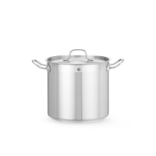 Hendi Magas fazék- fedővel, HENDI, Profi Termékcsalád, 10L, ⌀240x(H)220mm konyhai eszköz