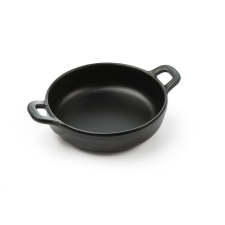 Hendi Miniatűr kerek serpenyő Little Chef, HENDI, Fekete, 150x115x(H)37mm edény