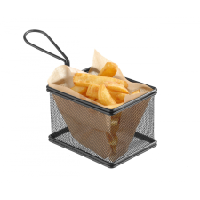 Hendi Miniatűr olajsütő kosarak - 125x100x(H)85 mm - HENDI 425626 konyhai eszköz