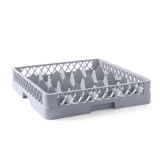 Hendi Mosogatókosár poharaknak - 16 rekesz - 500x500x(H)104 mm - HENDI 877043 beépíthető gépek kiegészítői