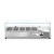 Hendi Pultra helyezhető feltéthűtő GN 1/4 - 5x GN 1/4 - 230V / 180W - 0/8˚C - 1205x335x(H)430 mm - HENDI 232903